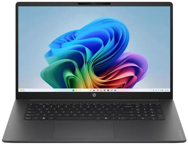Main image of HP OmniBook 3 17-df0153cl 17.3" FHD Touch Intel Core Ultra 5 322 2.5 GHz up to 4.4 GHz 16GB DDR5 512GB SSD Intel Graphics Windows 11 Home Laptop, Dark Gray - D34NHUA
