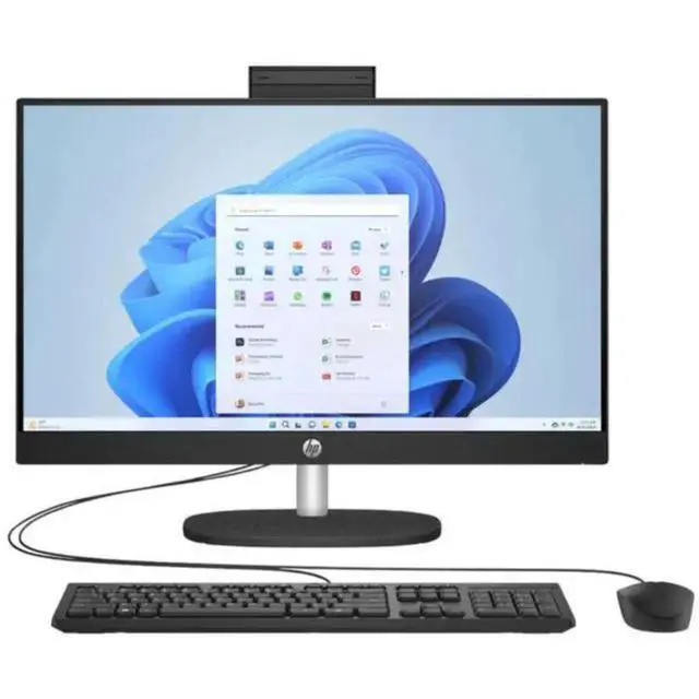 Alt view image 4 of 5 - HP 27-CR1000I 27" FHD IPS Intel Core Ultra 5 125U 1.3 GHz up to 4.3 GHz 8GB DDR5 256GB SSD Intel Graphics Windows 11 Home All-in-One Desktop, Black - 9A8H0AV-V071