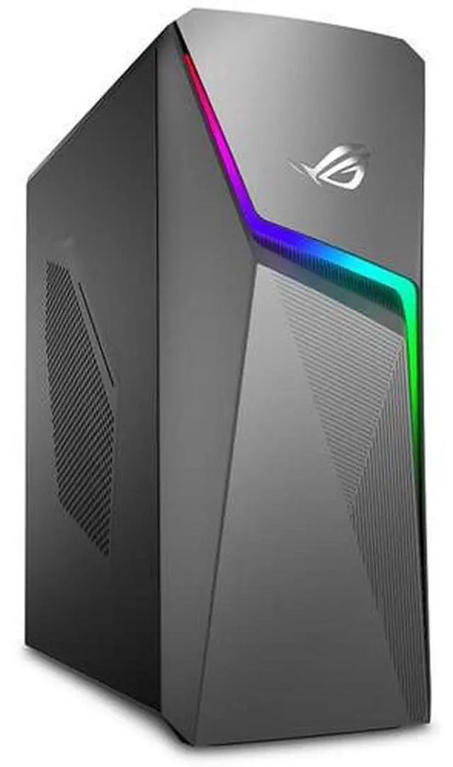 Main image of ASUS ROG Strix G10CE Intel Core i5-11400F 2.6 GHz up to 4.4 GHz 16GB DDR4 1TB SSD NVIDIA GeForce RTX 3060 Windows 11 Home Gaming Desktop, Gray - G10CE-CI560-CB