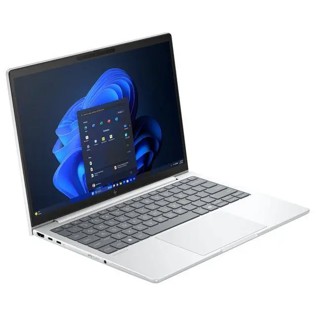 Alt view image 3 of 6 - HP EliteBook 8 G1i 13.3" WUXGA Intel Core Ultra 7 265U 2.1 GHz up to 5.3 GHz 32GB RAM 512GB SSD Intel Graphics Windows 11 Pro Laptop, Silver - C94QKUC-I010