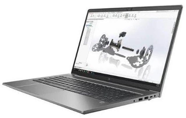 Alt view image 3 of 5 - HP Zbook Power G8 15.6" FHD IPS Intel Core i7-11850H 2.5 GHz up to 4.8 GHz 32GB DDR4 256GB SSD NVIDIA T1200 Windows 11 Pro Laptop, Gray - 5R894UC-I161