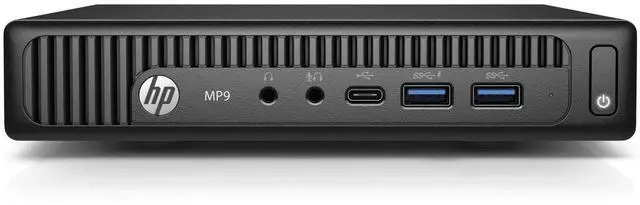 Main image of HP MP9 G2 Retail System Intel Core i7-6700T 2.8 GHz up to 3.6 GHz 12 GB DDR4 256 GB SSD+1 TB HDD Intel HD Graphics 530 Windows 10 Pro Desktop, Black - 4QR71UC-E010