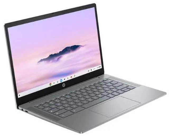 Alt view image 2 of 3 - HP Chromebook 14a-nf0000 14" FHD IPS Intel Core i3-N305 0.8 GHz up to 3.8 GHz 8GB 128GB SSD Intel UHD Laptop, Gray - A2MQ1AV-I040
