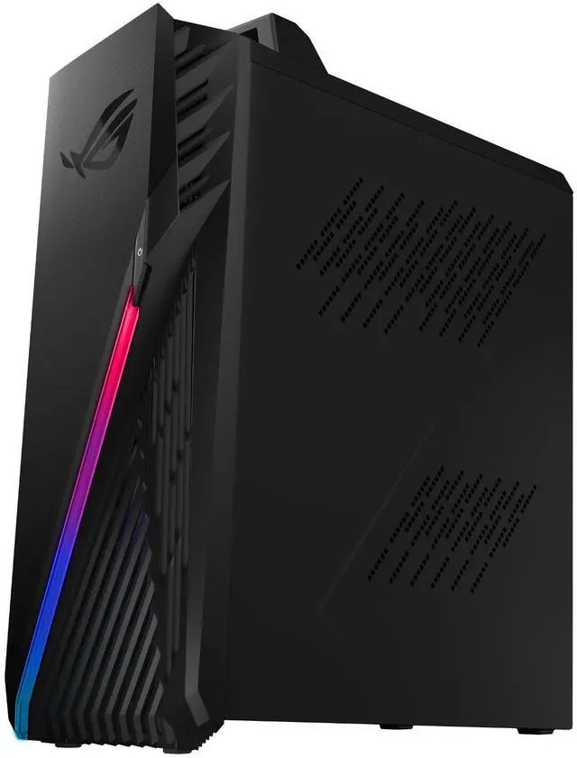 Alt view image 2 of 5 - ASUS ROG Strix GT15 Intel Core i5-10400F 2.9 GHz 8GB DDR4 256GB SSD 1TB HDD NVIDIA GeForce GTX 1660 Windows 10 Home Gaming Desktop, Black, Minor Scratches and Dents - G15CK-RH561-CA