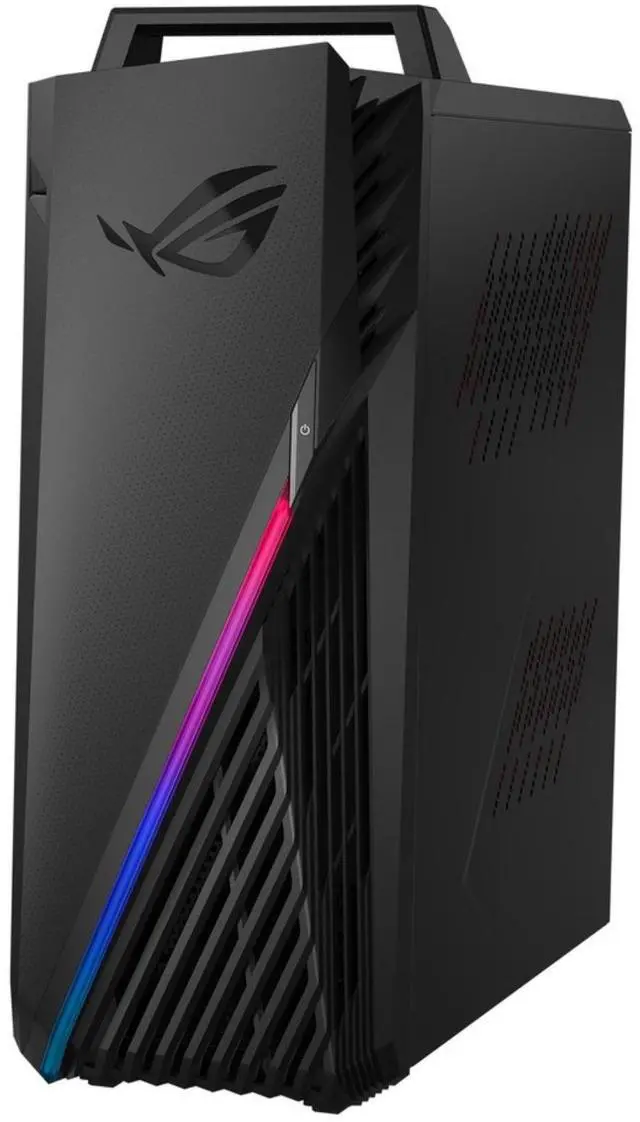 Alt view image 4 of 5 - ASUS ROG Strix GT15 Intel Core i5-10400F 2.9 GHz 8GB DDR4 256GB SSD 1TB HDD NVIDIA GeForce GTX 1660 Windows 10 Home Gaming Desktop, Black, Minor Scratches and Dents - G15CK-RH561-CA