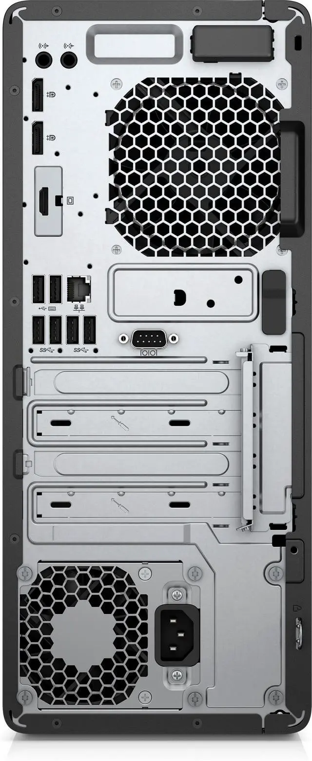 Alt view image 4 of 5 - HP EliteDesk 800 G5 Intel Core i5 9500T 2.2 GHz up to 3.7 GHz 16 GB DDR4 256 GB SSD Intel UHD Graphics 630 Windows 11 Pro Desktop, Black - 1W7Q0UC-I010