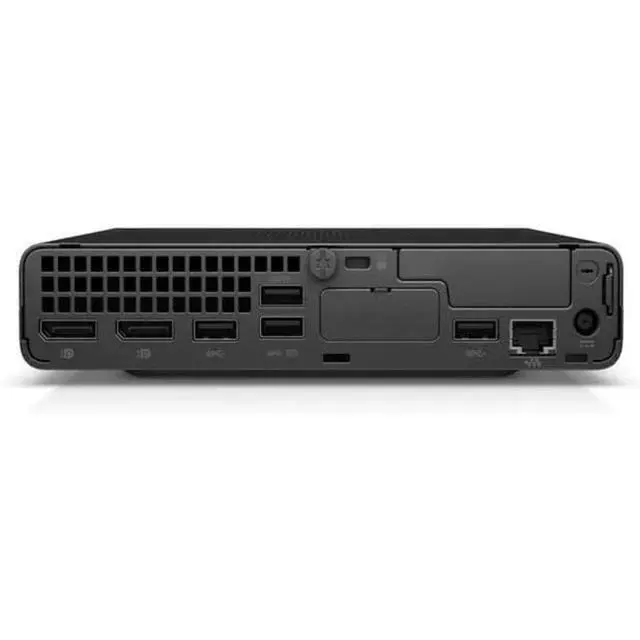 Alt view image 4 of 5 - HP EliteDesk 805 G6 AMD Ryzen 5 PRO 4650GE 3.5 GHz up to 4.2 GHz 16 GB DDR4 256 GB SSD AMD Radeon Graphics Windows 11 Pro Desktop Mini, Black - 38L10EC