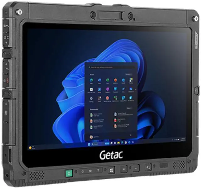 Alt view image 2 of 5 - GETAC K120 Fully Rugged Tablet 12.5" FHD Touch Intel Core i5-8250U 1.6 GHz up to 3.4 GHz 16GB DDR4 256GB SSD Intel UHD Graphics 620 Windows 11 Pro, Black, With minor scratches and dents - K120-I020
