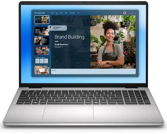Main image of Dell 16 16" WUXGA Touch Intel Core 7 150U 1.8 GHz up to 5.4 GHz 32 GB 1TB SSD Intel Graphics Windows 11 Home Laptop, Platinum Silver, Minor Scratches and Dents - LDC16251-7247SLV