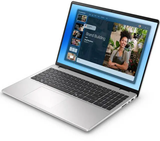 Alt view image 3 of 5 - Dell 16 16" WUXGA Touch Intel Core 7 150U 1.8 GHz up to 5.4 GHz 32 GB 1TB SSD Intel Graphics Windows 11 Home Laptop, Platinum Silver, Minor Scratches and Dents - LDC16251-7247SLV