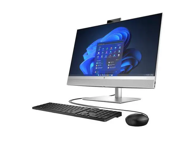 Alt view image 4 of 6 - HP EliteOne 870 27" QHD Touch Intel Core i7-14700 2.1 GHz up to 5.4 GHz 16GB DDR5 512GB SSD Intel UHD Graphics Windows 11 Pro All-in-One Desktop, Silver - A94CTUT