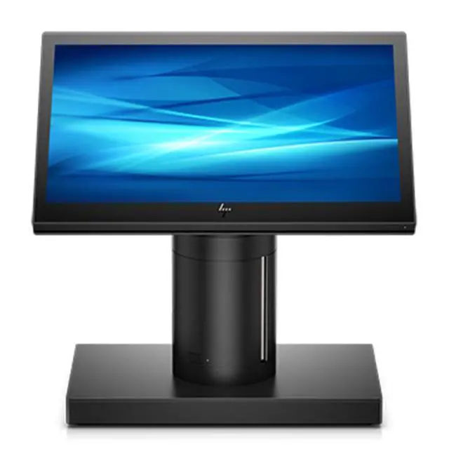 Alt view image 4 of 5 - HP Engage One All-in-One System 14" FHD Touch Intel Core i3-7100U 2.4 GHz 4GB DDR4 128GB SSD Intel HD Graphics 620 Windows 10 Enterprise LTSC, Black - 1HH66AV-I010