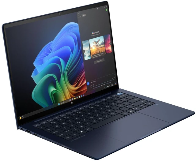 Alt view image 3 of 5 - HP EliteBook Ultra G1i 14" 2.8K OLED Touch Intel Core Ultra 5 236V 2.1 GHz up to 4.7 GHz 16GB RAM 512GB SSD Intel Arc 130V with PEN Windows 11 Pro Laptop, Blue - B50C1AW-I010