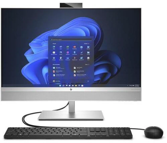 Main image of HP EliteOne 870 G9 27" QHD Touch Intel Core i5-14500 2.6 GHz up to 5.0 GHz 16GB DDR5 512GB SSD Intel UHD Graphics 770 Windows 11 Pro All-in-One Desktop, Silver - A94FGUT
