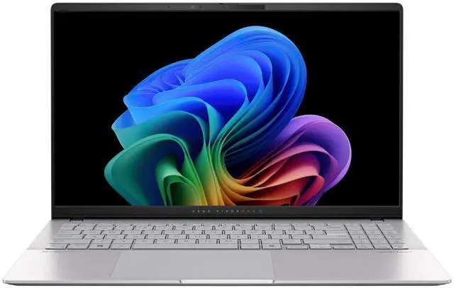 Main image of ASUS Vivobook S 15 15.6 3K OLED Snapdragon X Elite X1E 78 100 Processor up to 3.40 GHz16GB 512GB SSD Qualcomm Adreno Windows 11 Home Laptop, Silver - S5507QA-CB91-CB