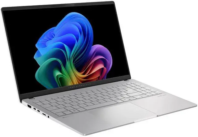 Alt view image 2 of 6 - ASUS Vivobook S 15 15.6 3K OLED Snapdragon X Elite X1E 78 100 Processor up to 3.40 GHz16GB 512GB SSD Qualcomm Adreno Windows 11 Home Laptop, Silver - S5507QA-CB91-CB