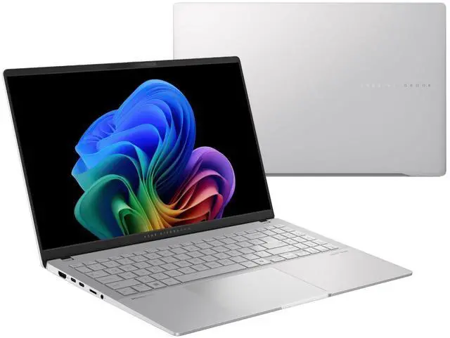 Alt view image 4 of 6 - ASUS Vivobook S 15 15.6 3K OLED Snapdragon X Elite X1E 78 100 Processor up to 3.40 GHz16GB 512GB SSD Qualcomm Adreno Windows 11 Home Laptop, Silver - S5507QA-CB91-CB