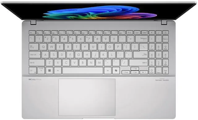 Alt view image 6 of 6 - ASUS Vivobook S 15 15.6 3K OLED Snapdragon X Elite X1E 78 100 Processor up to 3.40 GHz16GB 512GB SSD Qualcomm Adreno Windows 11 Home Laptop, Silver - S5507QA-CB91-CB
