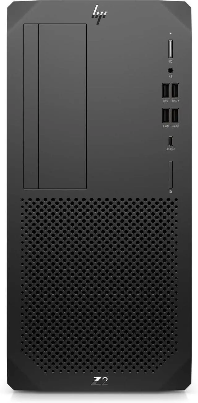 Main image of HP Z2 Tower G5 Workstation Intel Core i7-10700 2.9 GHz up to 4.8 GHz 32 GB DDR4 256 GB SATA SSD AMD Radeon Pro W5500 Windows 11 Pro, Desktop, Black, With minor scratches and dents - 48W60UC