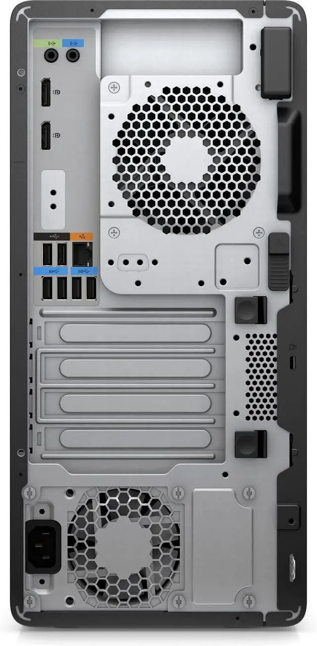 Alt view image 4 of 5 - HP Z2 Tower G5 Workstation Intel Core i7-10700 2.9 GHz up to 4.8 GHz 32 GB DDR4 256 GB SATA SSD AMD Radeon Pro W5500 Windows 11 Pro, Desktop, Black, With minor scratches and dents - 48W60UC
