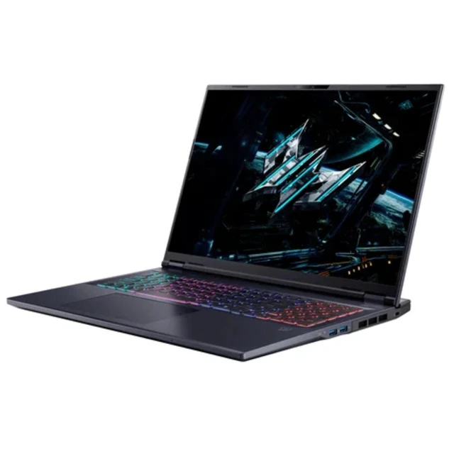 Alt view image 3 of 6 - Acer Predator Helios Neo 18" WQXGA IPS Intel Core Ultra 9 275HX 2.1 GHz 32GB 2TB SSD NVIDIA GeForce RTX 5070 Ti Windows 11 Home AI Gaming Laptop, Black, With minor scratches and dents - PHN18-72-9474