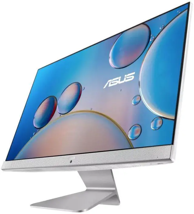 Alt view image 2 of 3 - ASUS M3400WYA 23.8" FHD AMD Ryzen 5 5625U 2.30 GHz up to 4.3 GHz 8GB RAM 512GB SSD AMD Radeon Graphics Windows 11 Home All-in-One Desktop, White - M3400WYA-BBR5-CB-1