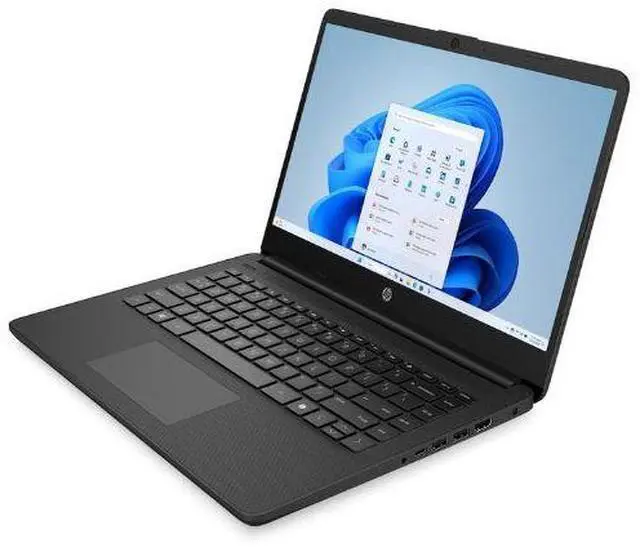 Alt view image 3 of 4 - HP 14-dq6007ca 14" Intel N150 0.8 GHz up to 3.6 GHz 4GB DDR4 128GB Intel UHD Graphics Windows 11 Home Laptop, Black - B8NB1UA