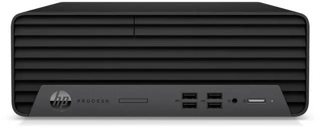 Main image of HP ProDesk 400 G7 SFF Intel Core i5-10500 3.1 GHz up to 4.5 GHz 8GB DDR4 1TB HDD Intel UHD Graphics 630 Windows 11 Pro Desktop, Black - 25T88UT