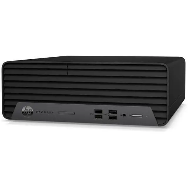 Alt view image 2 of 3 - HP ProDesk 400 G7 SFF Intel Core i5-10500 3.1 GHz up to 4.5 GHz 8GB DDR4 1TB HDD Intel UHD Graphics 630 Windows 11 Pro Desktop, Black - 25T88UT