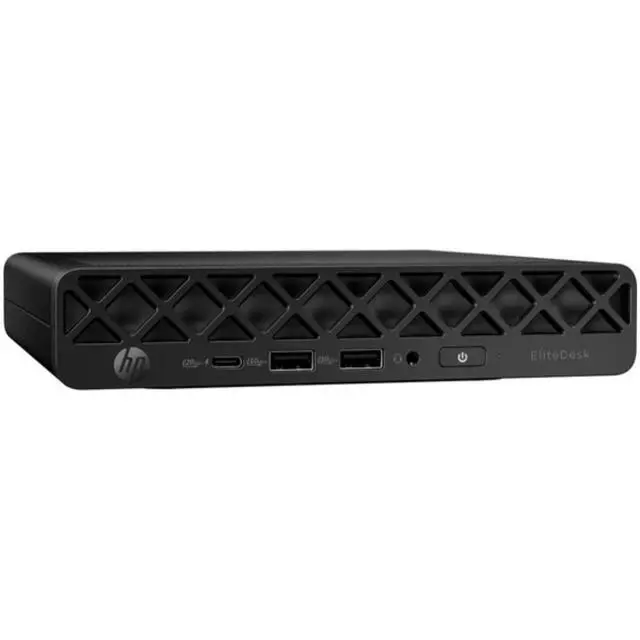 Alt view image 2 of 4 - HP EliteDesk 8 G1i Mini Intel Core Ultra 5 235T 2.2 GHz up to 5.0 GHz 16GB DDR5 512GB SSD Intel Graphics Windows 11 Pro Desktop, Black - BQ4B6UT-I010