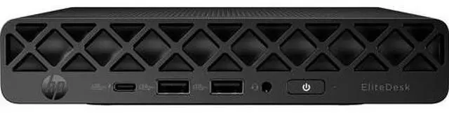 Main image of HP EliteDesk 8 G1i Mini Intel Core Ultra 9 285T 1.4 GHz up to 5.4 GHz 32GB DDR5 512GB SSD Intel Graphics Windows 11 Pro Desktop, Black - BQ4C3UT-I010