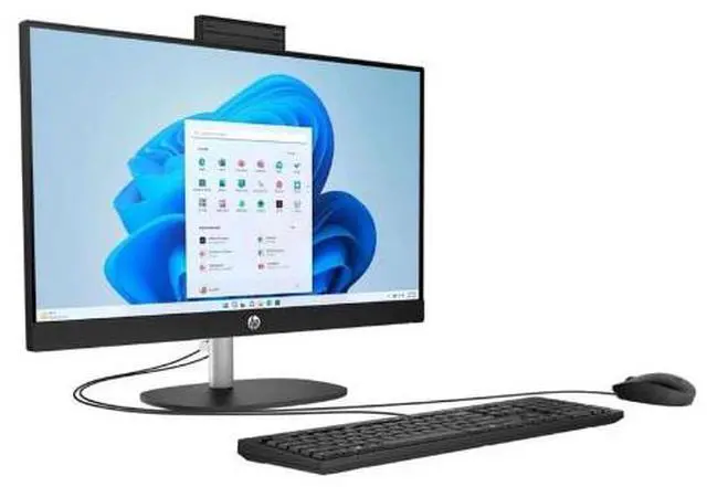 Alt view image 2 of 4 - HP CR0000A 27" FHD IPS AMD RYZEN 3 7320U 2.4 GHz up to 4.1 GHz 8GB DDR4 512GB AMD Radeon 610M Windows 11 Home All In One, Black - 947Q9AV-V040
