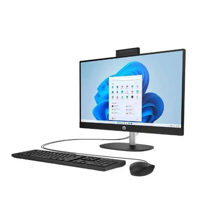 Alt view image 3 of 4 - HP CR0000A 27" FHD IPS AMD RYZEN 3 7320U 2.4 GHz up to 4.1 GHz 8GB DDR4 512GB AMD Radeon 610M Windows 11 Home All In One, Black - 947Q9AV-V040