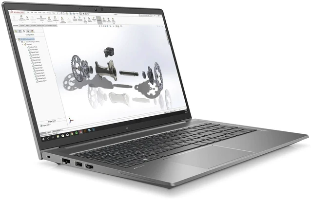 Alt view image 2 of 4 - HP ZBook Power G8 15.6" FHD Intel Core i7-11850H 2.50 GHz up to 4.8 GHz 16 GB DDR4 256 GB SSD NVIDIA T1200 Windows 11 Pro Laptop, Gray - 5T9U8UC-I121