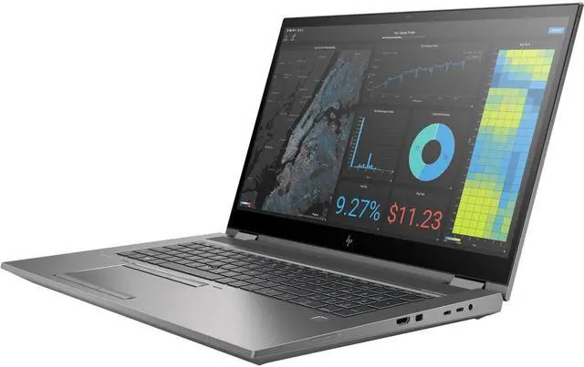 Alt view image 3 of 4 - HP ZBook Fury G7 Mobile Workstation 17.3" FHD Intel Core i9-10885H 2.4 GHz up to 5.3 GHz 72 GB DDR4 256 GB SSD Intel UHD Graphics Windows 11 Pro Laptop, Gray, Minor Scratches and Dent - 346G4UC-I030