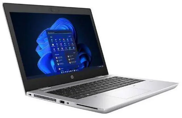 Alt view image 2 of 5 - HP ProBook 640 G5 14" FHD IPS Intel Core i5-8265U 1.6 GHz up to 3.9 GHz 16GB DDR4 256GB SSD Intel UHD 620 Windows 11 Pro Laptop, Silver, Minor Scratches and Dent - 7UA63UC-I010