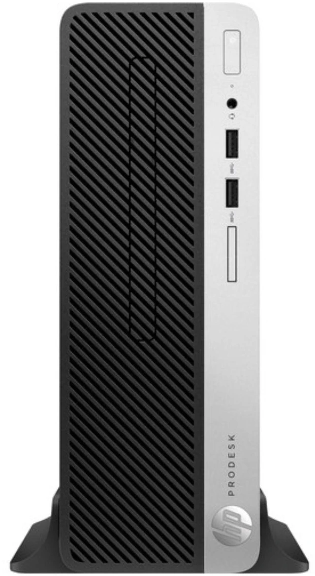Alt view image 2 of 5 - HP ProDesk 400 G5 Small Form Factor Intel Core i5-8500 3.0 GHz up to 4.1 GHz 8GB DDR4 256GB SSD Intel UHD Graphics 630 Windows 11 Pro Desktop, Black - 9WW44U8