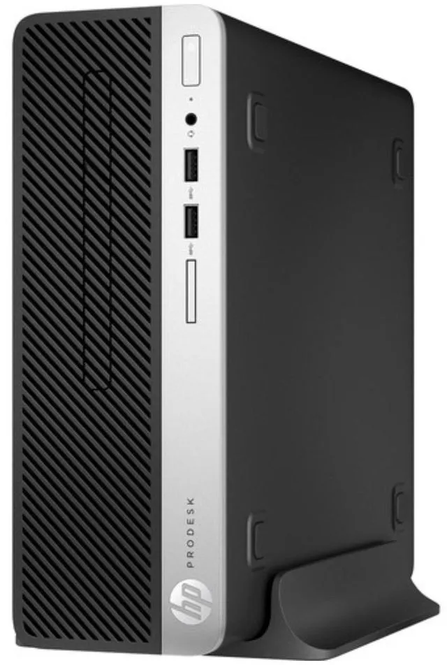 Alt view image 3 of 5 - HP ProDesk 400 G5 Small Form Factor Intel Core i5-8500 3.0 GHz up to 4.1 GHz 8GB DDR4 256GB SSD Intel UHD Graphics 630 Windows 11 Pro Desktop, Black - 9WW44U8