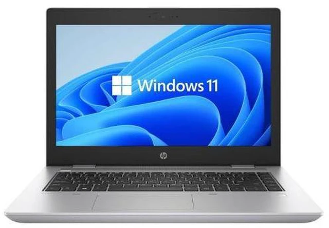 Main image of HP ProBook 640 G5 14" FHD IPS Intel Core i5-8365U 1.6 GHz 16GB DDR4 256GB SSD Intel UHD 620 Windows 11 Pro Laptop, Silver Minor Scratches and Dents - 1P5X0UC-I020