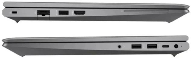 Alt view image 5 of 5 - HP ZBook Power G9 Mobile Workstation 15.6" FHD Intel Core i7-12800H 2.4 GHz 64 GB 256 GB SSD NVIDIA RTX A1000 Graphics Windows 11 Pro Laptop, Gray, Minor Scratches and Dent - 78R95UC-I020