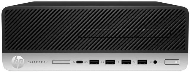 Alt view image 2 of 5 - HP EliteDesk 705 G4 SFF AMD PRO A10-9700 3.5 GHz up to 3.8 GHz 16GB DDR4 500GB HDD AMD Radeon R7 Graphics Windows 11 Pro Desktop, Black - 6KG37UC-E010