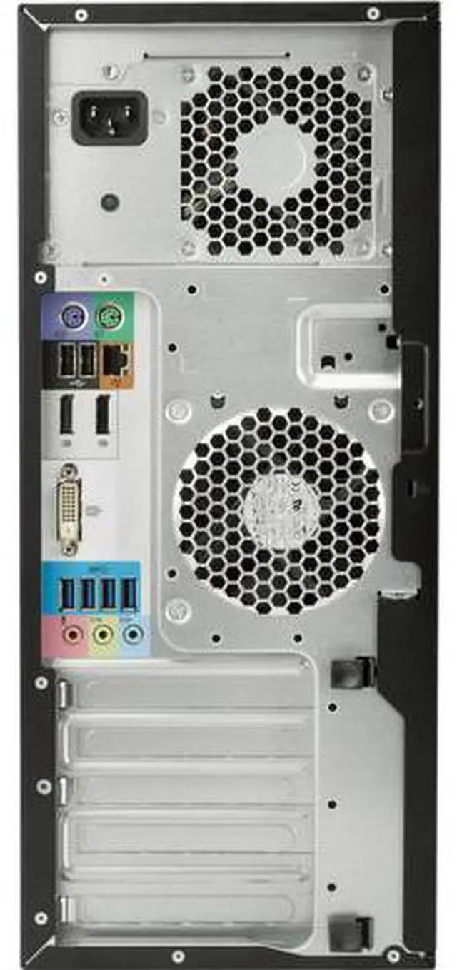Alt view image 5 of 5 - HP Z2 240 Tower Workstation Intel Xeon E3-1225 v5 3.3 GHz up to 3.7 GHz 8GB DDR4 256GB SSD 1TB HDD Intel HD Graphics P530 Windows 11 Pro for Workstations Desktop, Black - L8T12AV-E011