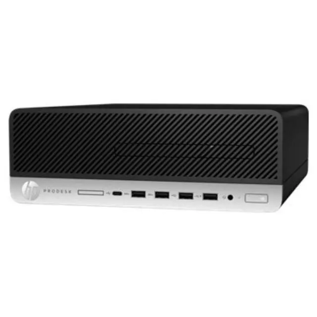 Alt view image 4 of 5 - HP ProDesk 600 G4 SFF Intel Core i5-8500 3 GHz up to 4.1 GHz 8GB DDR4 1TB HDD Intel UHD Graphics 630 Windows 11 Pro Desktop, Black - 2VG42AV-E010