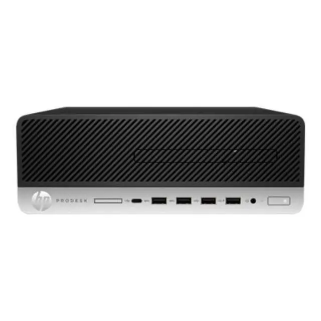 Alt view image 5 of 5 - HP ProDesk 600 G4 SFF Intel Core i5-8500 3 GHz up to 4.1 GHz 8GB DDR4 1TB HDD Intel UHD Graphics 630 Windows 11 Pro Desktop, Black - 2VG42AV-E010