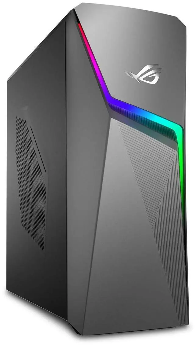 Main image of ASUS ROG Strix AMD Ryzen 7 3700X 3.6 GHz 16GB DDR4 512GB SSD 1TB HDD NVIDIA GeForce RTX 2070 Super Windows 10 Home Gaming Desktop, Gray, Minor Scratches and Dents - GL10DH-PH762
