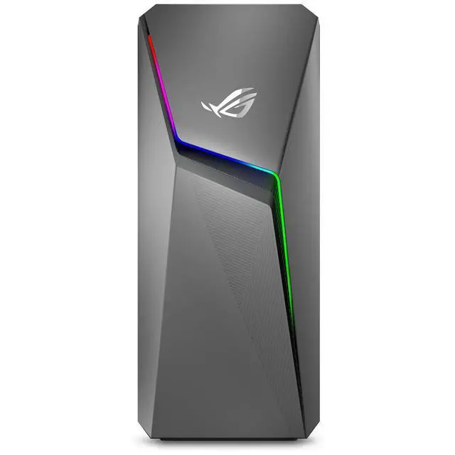 Alt view image 3 of 4 - ASUS ROG Strix AMD Ryzen 7 3700X 3.6 GHz 16GB DDR4 512GB SSD 1TB HDD NVIDIA GeForce RTX 2070 Super Windows 10 Home Gaming Desktop, Gray, Minor Scratches and Dents - GL10DH-PH762