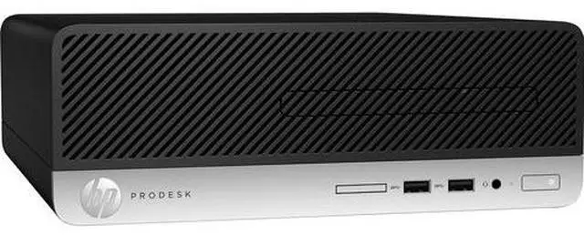 Main image of HP ProDesk 400 G6 SFF Intel Core i3-9100 3.6 GHz up to 4.2 GHz 8GB DDR4 128GB SSD Intel UHD Graphics 630 Windows 11 Pro Education Desktop, Black - 8MF79UC-E010