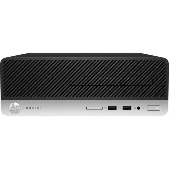 Alt view image 2 of 3 - HP ProDesk 400 G6 SFF Intel Core i3-9100 3.6 GHz up to 4.2 GHz 8GB DDR4 128GB SSD Intel UHD Graphics 630 Windows 11 Pro Education Desktop, Black - 8MF79UC-E010
