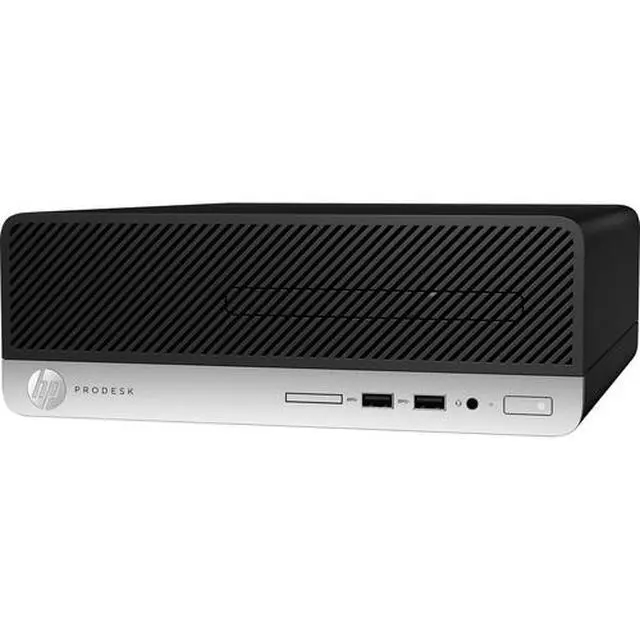 Alt view image 3 of 3 - HP ProDesk 400 G6 SFF Intel Core i3-9100 3.6 GHz up to 4.2 GHz 8GB DDR4 128GB SSD Intel UHD Graphics 630 Windows 11 Pro Education Desktop, Black - 8MF79UC-E010