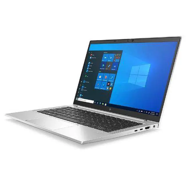 Alt view image 3 of 4 - HP EliteBook 830 G8 13.3" FHD IPS Touch Intel Core i7-1185G7 3.0 GHz up to 4.8 GHz 32GB DDR4 256GB SSD Intel Iris Xe Windows 11 Pro Laptop, Silver, Minor Scratches and Dent - 65N10UP-I020